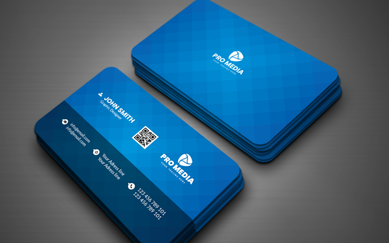 Colourful Business Card Corporate Identity