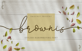 Brownis - Stylish Handwritten Font
