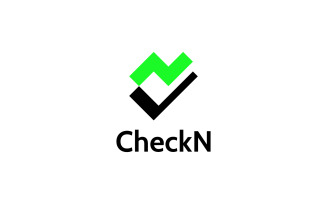 Check - Letter N Logo template
