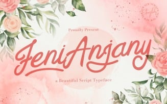 Feny Anjany - Handwritten Font
