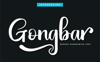 Gongbar Font