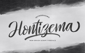 Hontizema - Handwritten Font