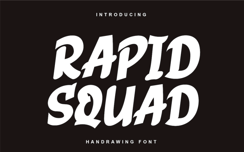 Rapid Squad v Font