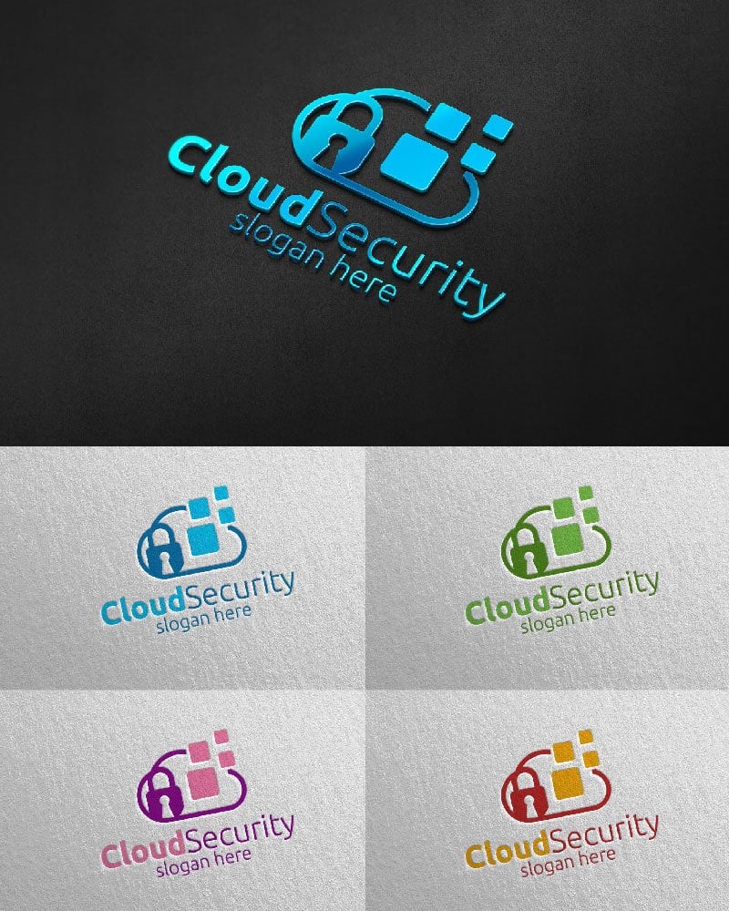 Kit Graphique #171488 Cloud Logo Divers Modles Web - Logo template Preview