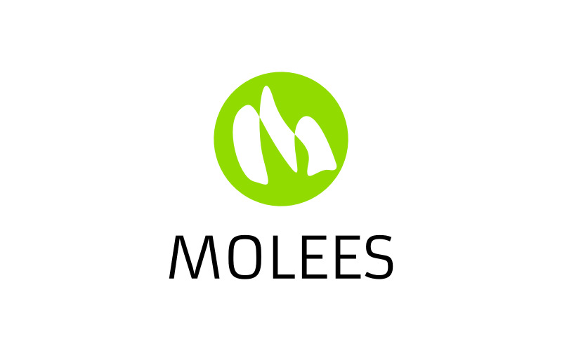 Badge M Logo Logo Template
