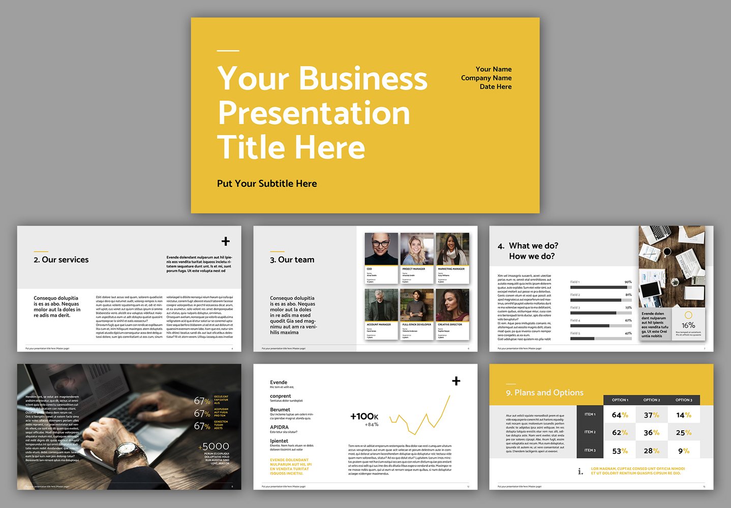 Template #171572 Business Proposal Webdesign Template - Logo template Preview