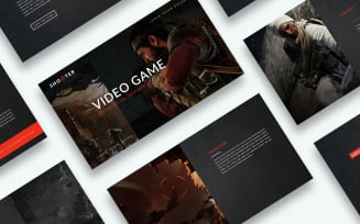 Free Video Game Presentation PowerPoint template