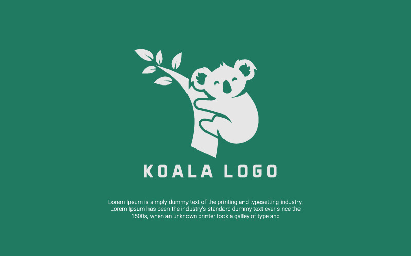 Koala Logo Logo Template