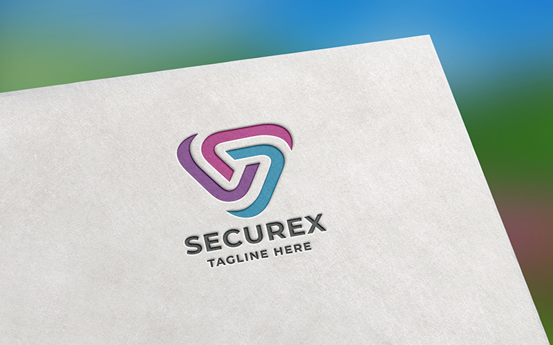 Securex Letter S Logo Logo Template