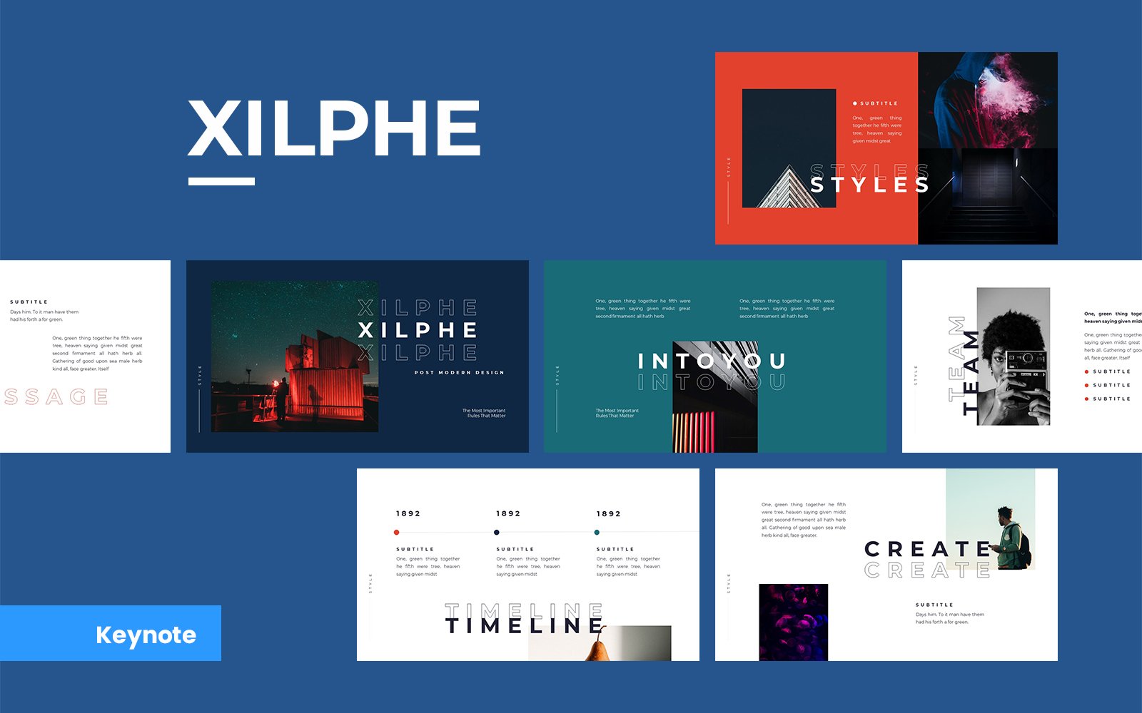 Kit Graphique #171768 Powerpoint Keynote Divers Modles Web - Logo template Preview