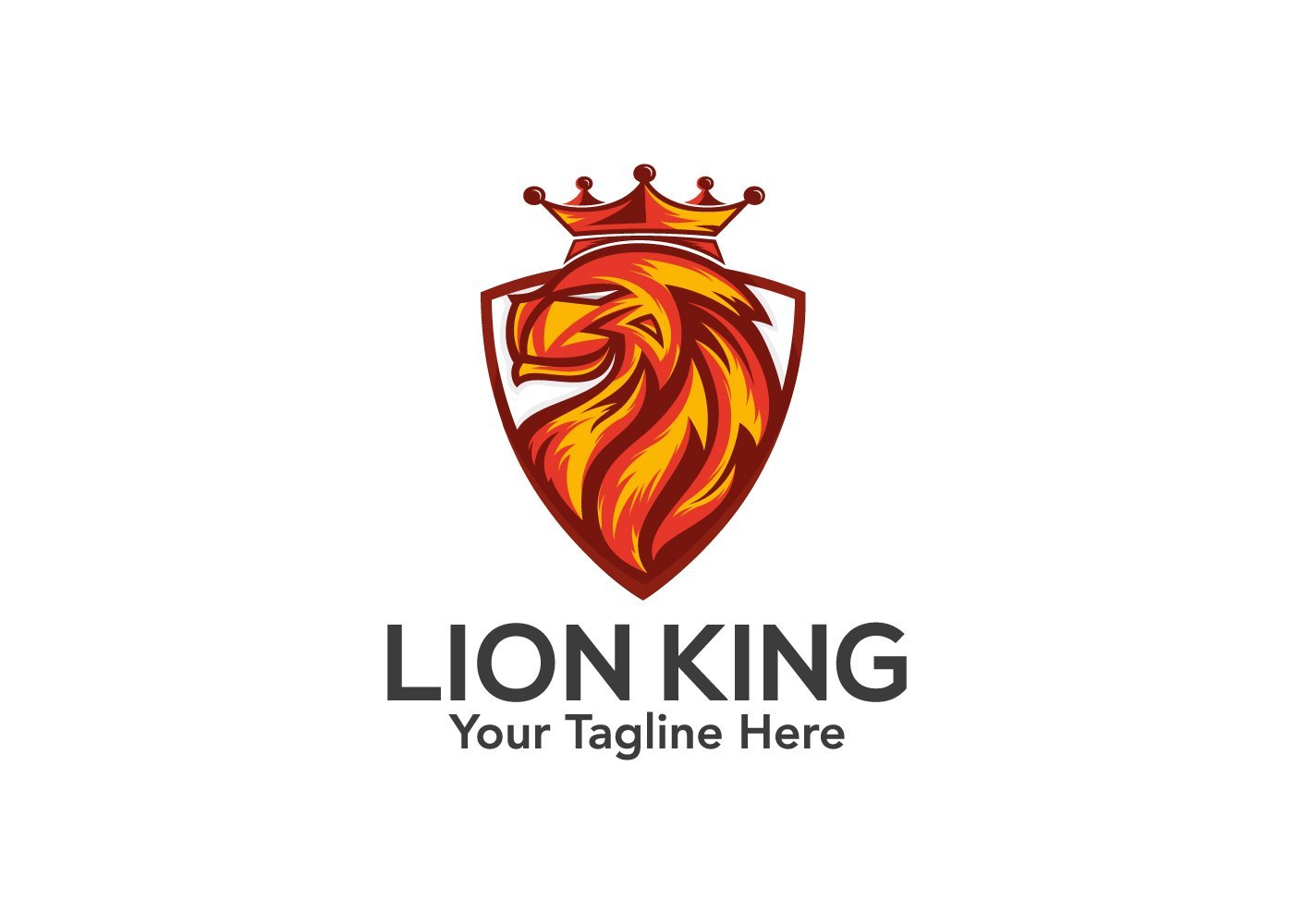 Template #171792 King Lion Webdesign Template - Logo template Preview