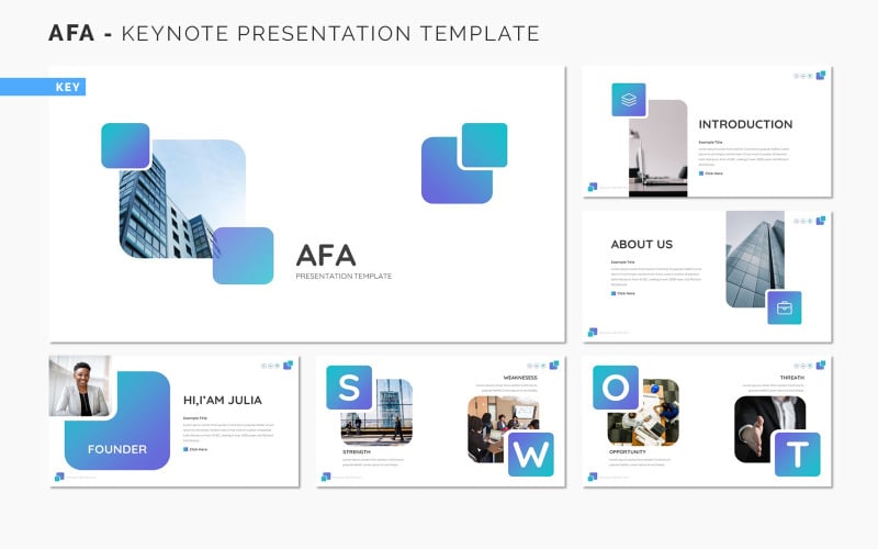 AFA - Keynote Presentation Template Keynote Template