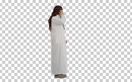 Emirate Arabian Uae Sheikh Businessman Making - Stock Video