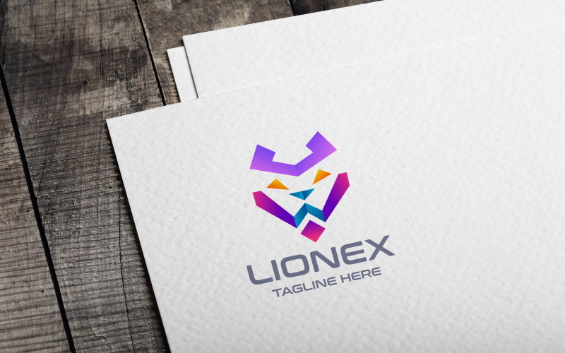 Lionex Logo template Logo Template