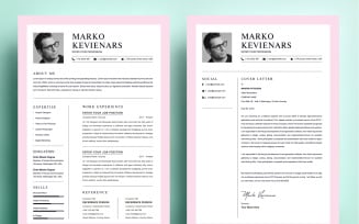 Marko Kevienars - Printable Resume Template CV Resume