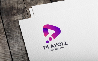 Playoll Logo template