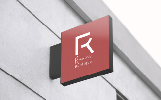 R Logo Template