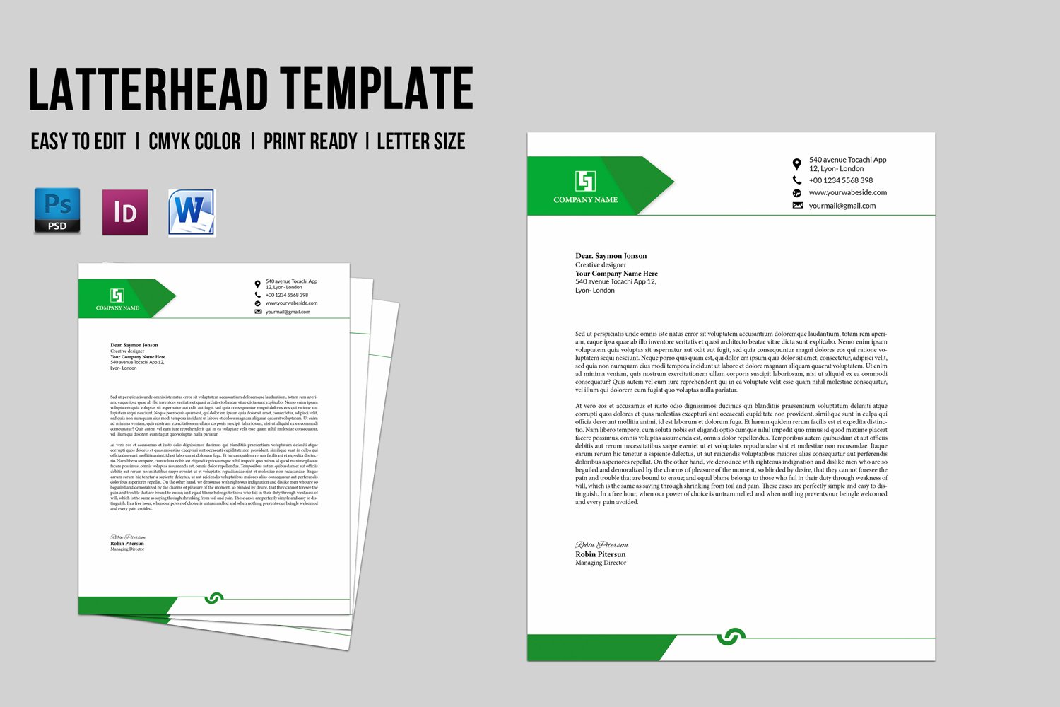 Template #171918 Corporate Business Webdesign Template - Logo template Preview