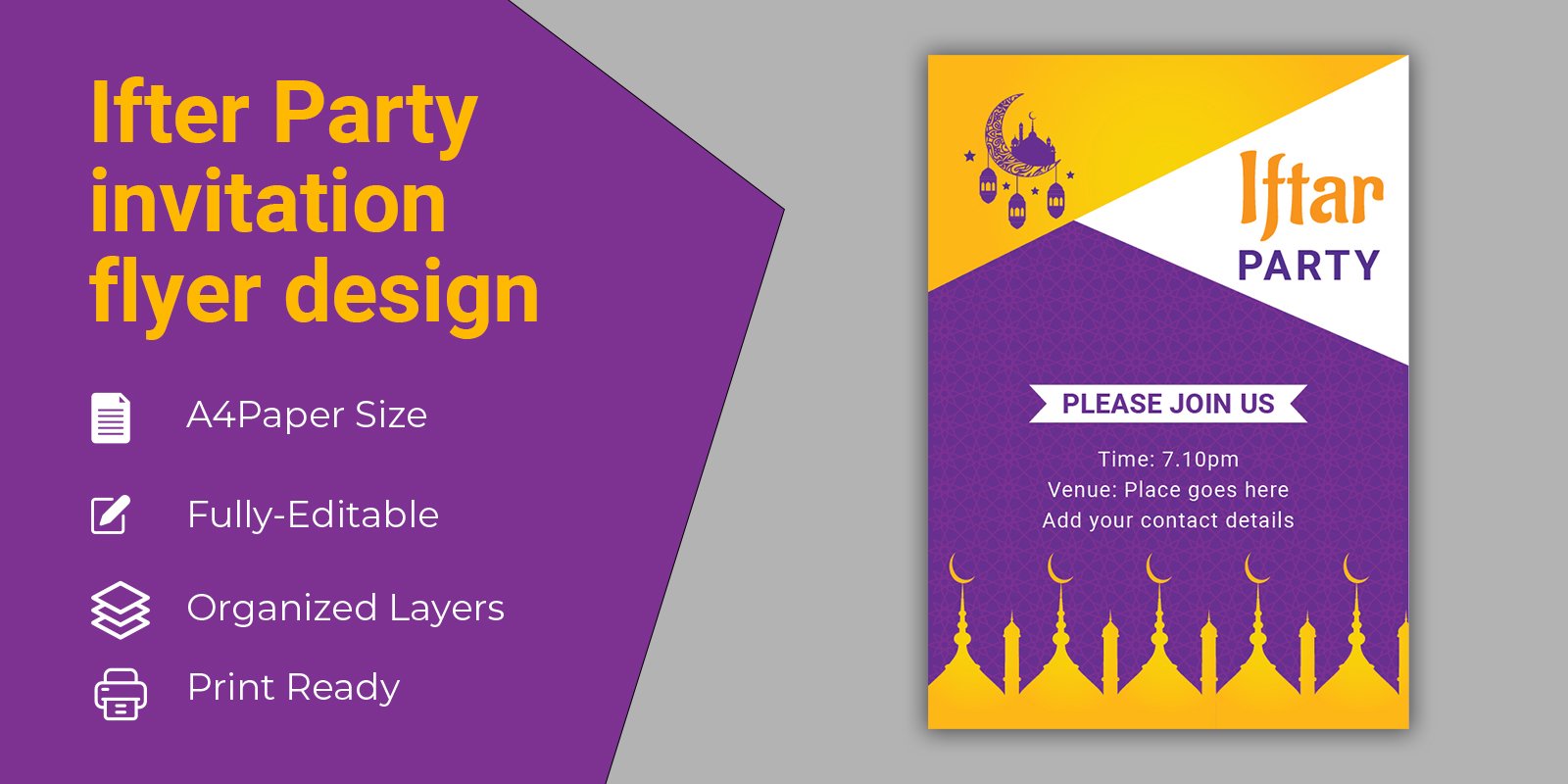 Template #171976 Mubarak Ramadan Webdesign Template - Logo template Preview