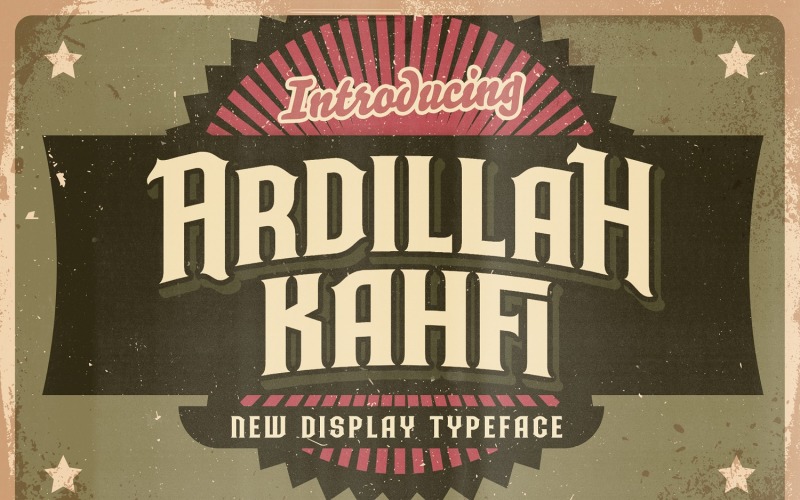 Ardilah Kafi - Victorian Decorative Font