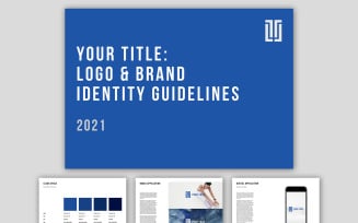 Brand Identity Guidelines (A4+US) - Corporate Identity Template