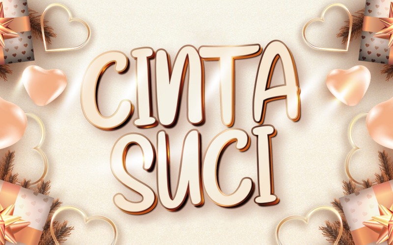 Cinta Suci - Fancy Display Font