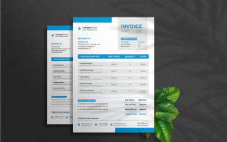 Free Invoice Design For Your Business Corporate