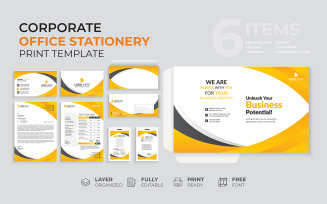 Modern Stationery Business Pack - Corporate Identity Template