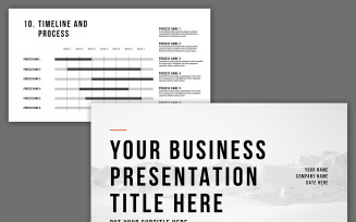 Pitch Deck Business Presentation - Corporate Identity Template