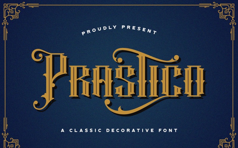Prastico - Blackletter Font