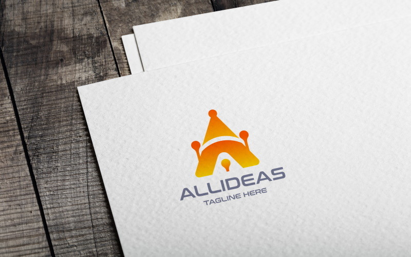 All Ideas Letter A Logo Logo Template