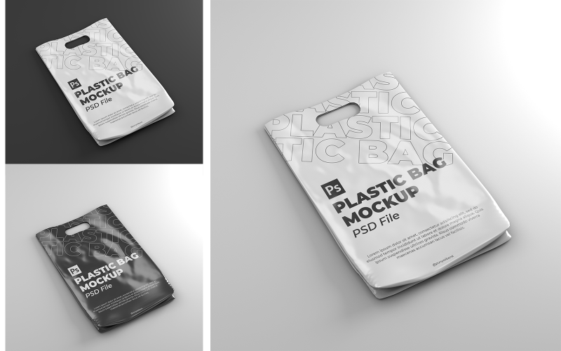 Plastic Bag Mockup Product Mockup