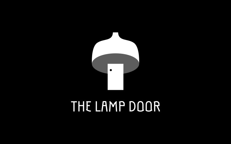 The Lamp Door Logo Logo Template