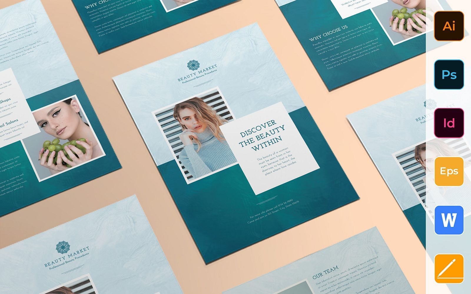 Kit Graphique #172155 Prospectuss Prospectus Divers Modles Web - Logo template Preview