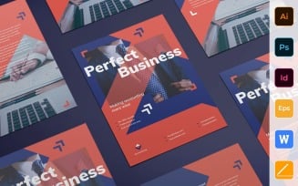 Creative Accountance Firm Flyer - Corporate Identity Template