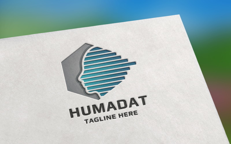 Human Data Logo Logo Template