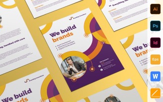 Professional Branding Consultant Flyer - Corporate Identity Template