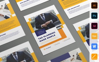 Professional Tax Advisor Flyer - Corporate Identity Template