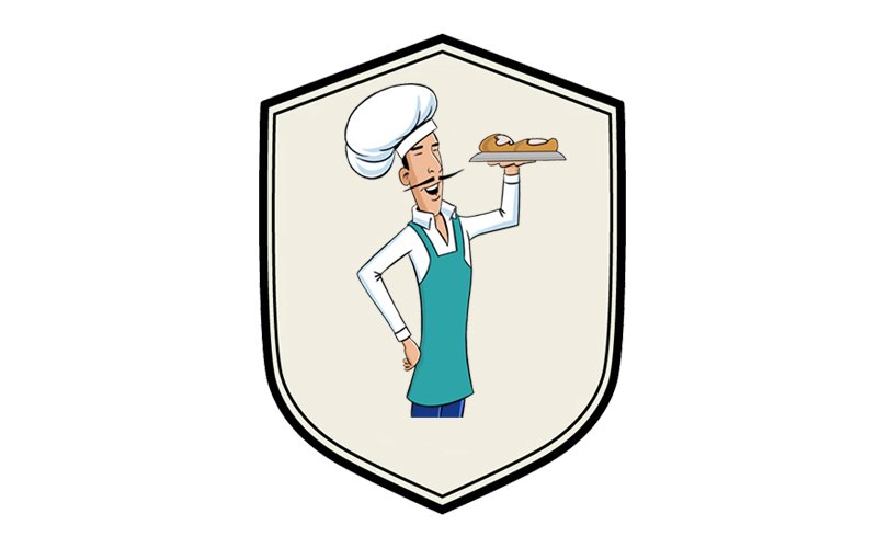 Template #172262 Templateiillustrationrestaurantchef  Webdesign Template - Logo template Preview