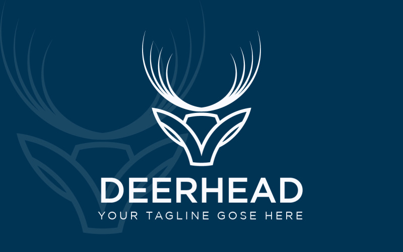 Deer Head Business Logo Logo Template