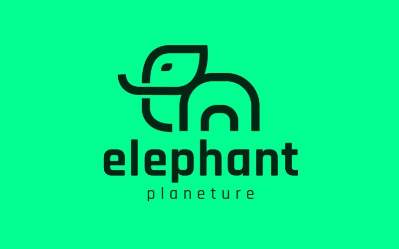 Elephant Logo Logo Template