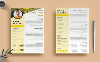 Katie Slater - Graphic Designer Resume