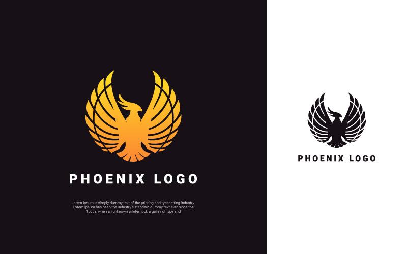 Phoenix Logo Logo Template