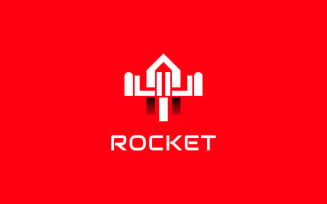 Rocket - Fly Logo