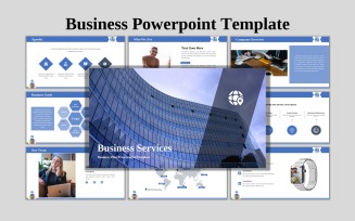 Business Services - Creative Business PowerPoint Template