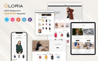 Gloria - Fashion OpenCart Template