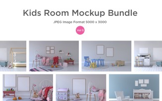 Nursery Room Frame product mockup Vol – 5