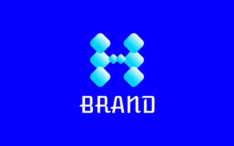 Gradient - Letter H Logo Logo Template