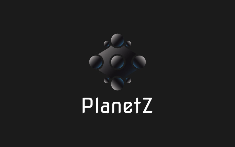 Gradient - Planet Logo Logo Template