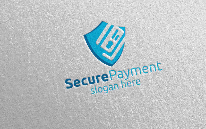 Shield Online Secure Payment Logo Logo Template